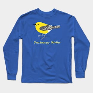 Prothonotary Warbler Songbird Long Sleeve T-Shirt